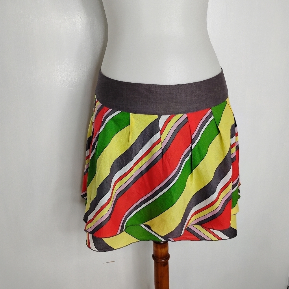 TARA JARMON COTTON SKATE SKIRT